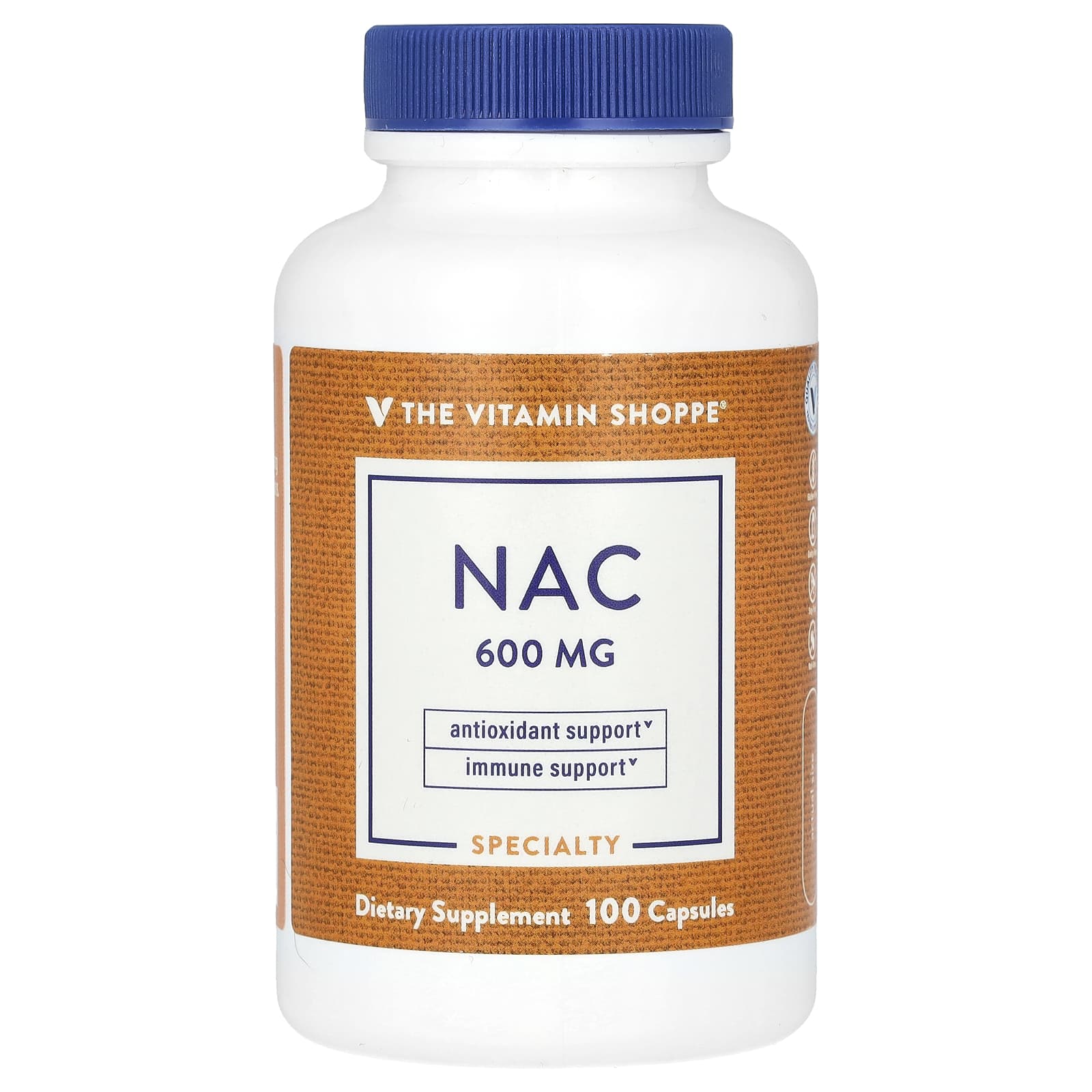 The Vitamin Shoppe, NAC, 600 mg, 100 Capsules - B00012NDIS