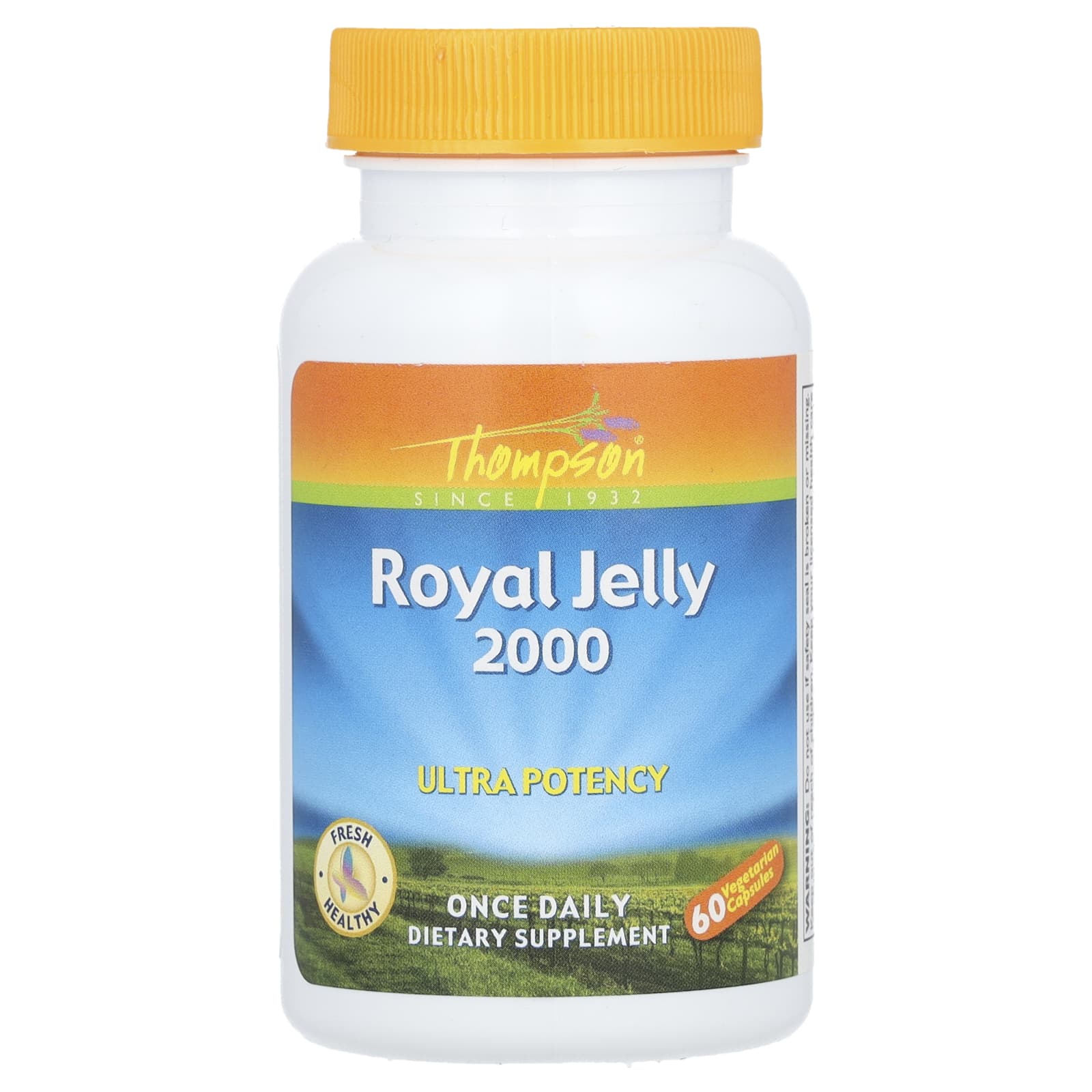 Thompson, Royal Jelly, Ultra Potency, 2,000 mg, 60 Vegetarian Capsules - B000POWAHM