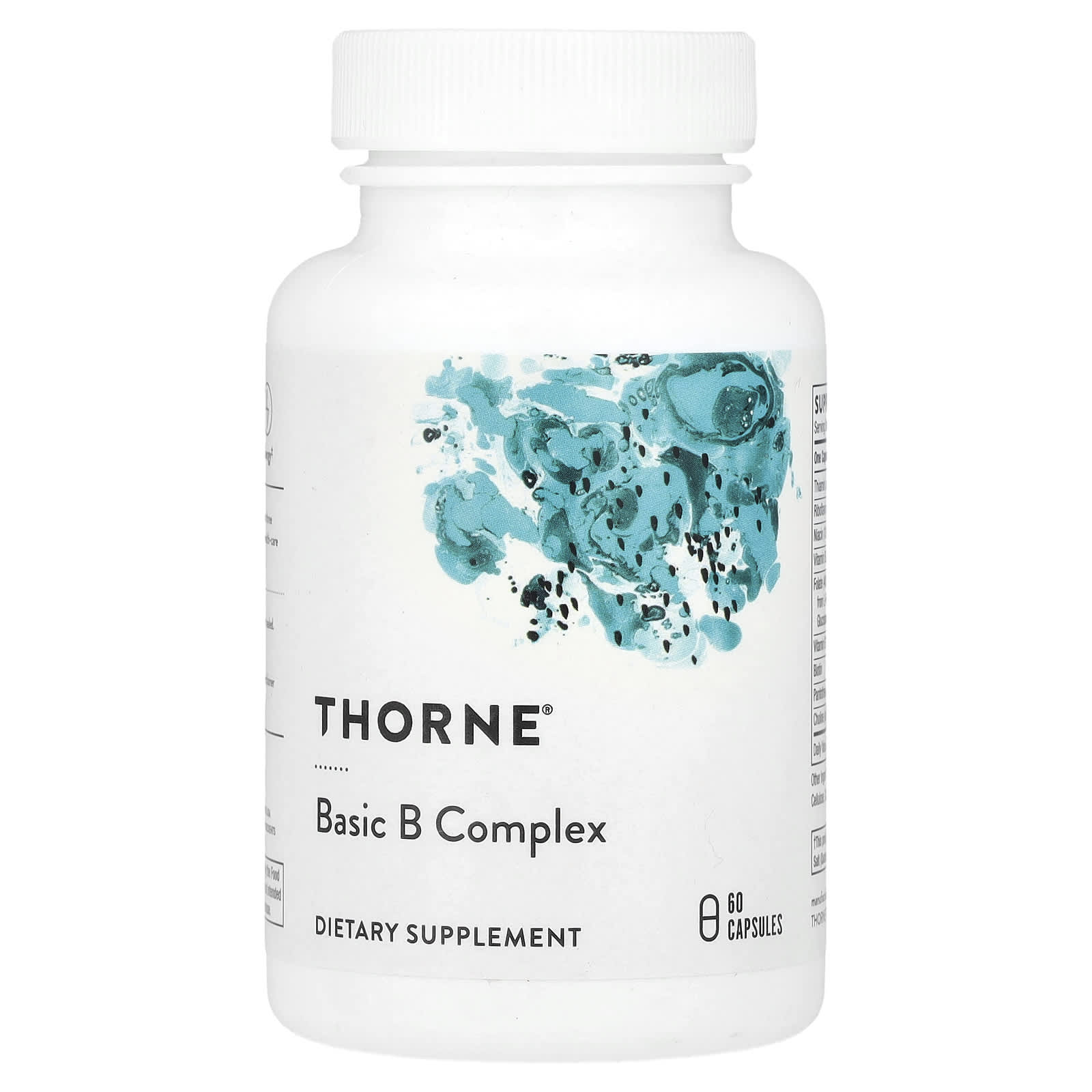 Thorne, Basic B Complex, 60 Capsules - B00HST919C