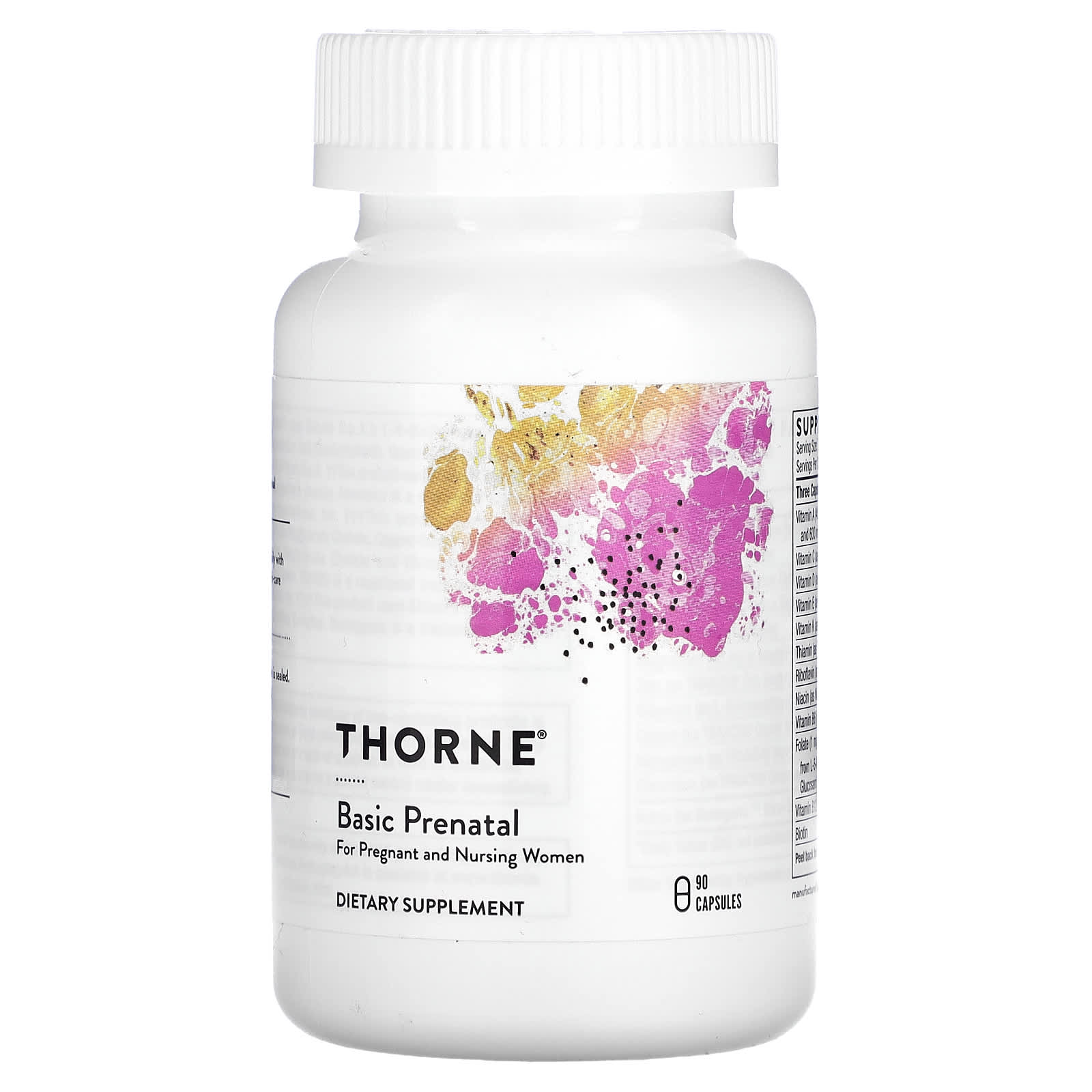 Thorne, Basic Prenatal, 90 Capsules - B00O59SH3E