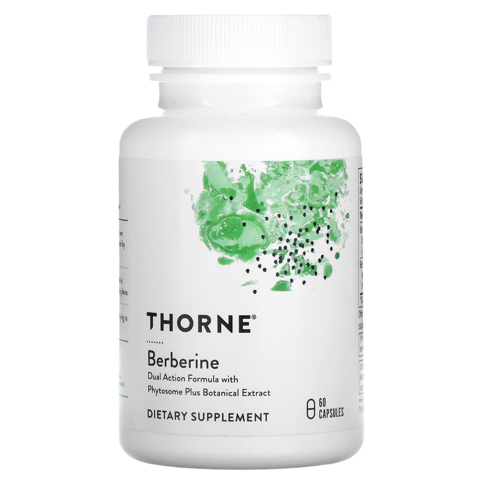 Thorne, Berberine, 1,000 mg, 60 Capsules (500 mg per Capsule) - B009LI7VRC