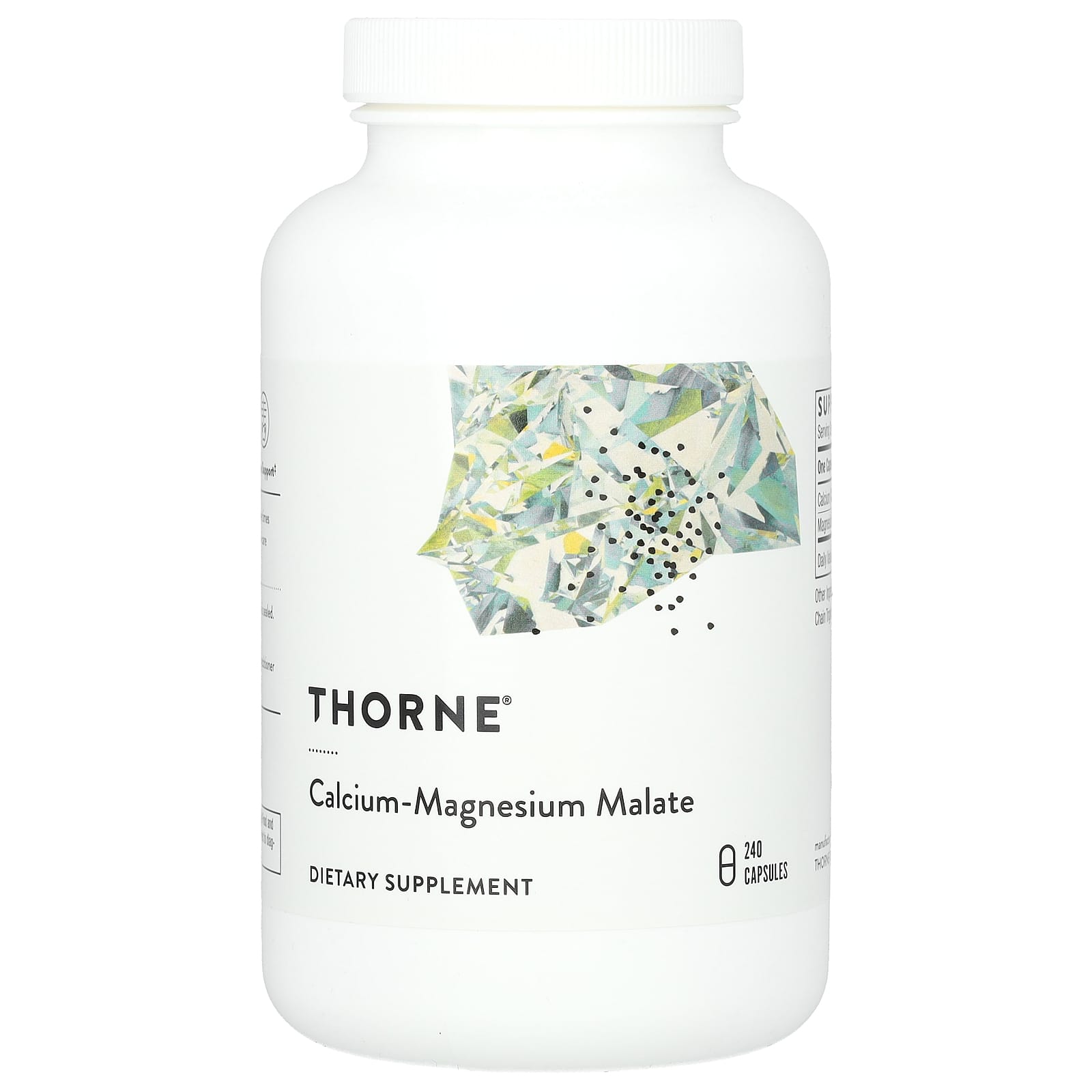 Thorne, Calcium-Magnesium Malate, 240 Capsules - B079MK3W4L
