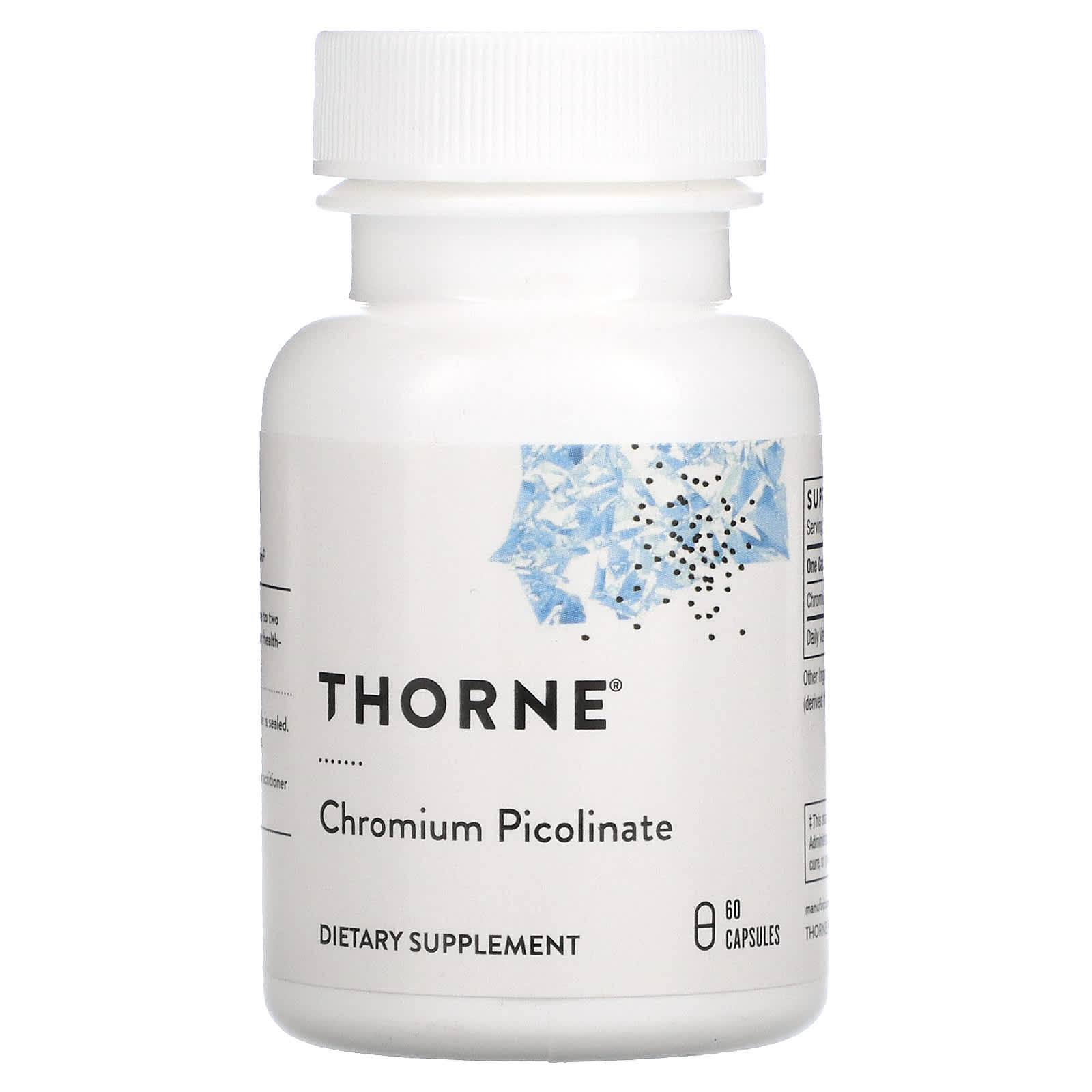 Thorne, Chromium Picolinate, 60 Capsules - B000FGXNXA