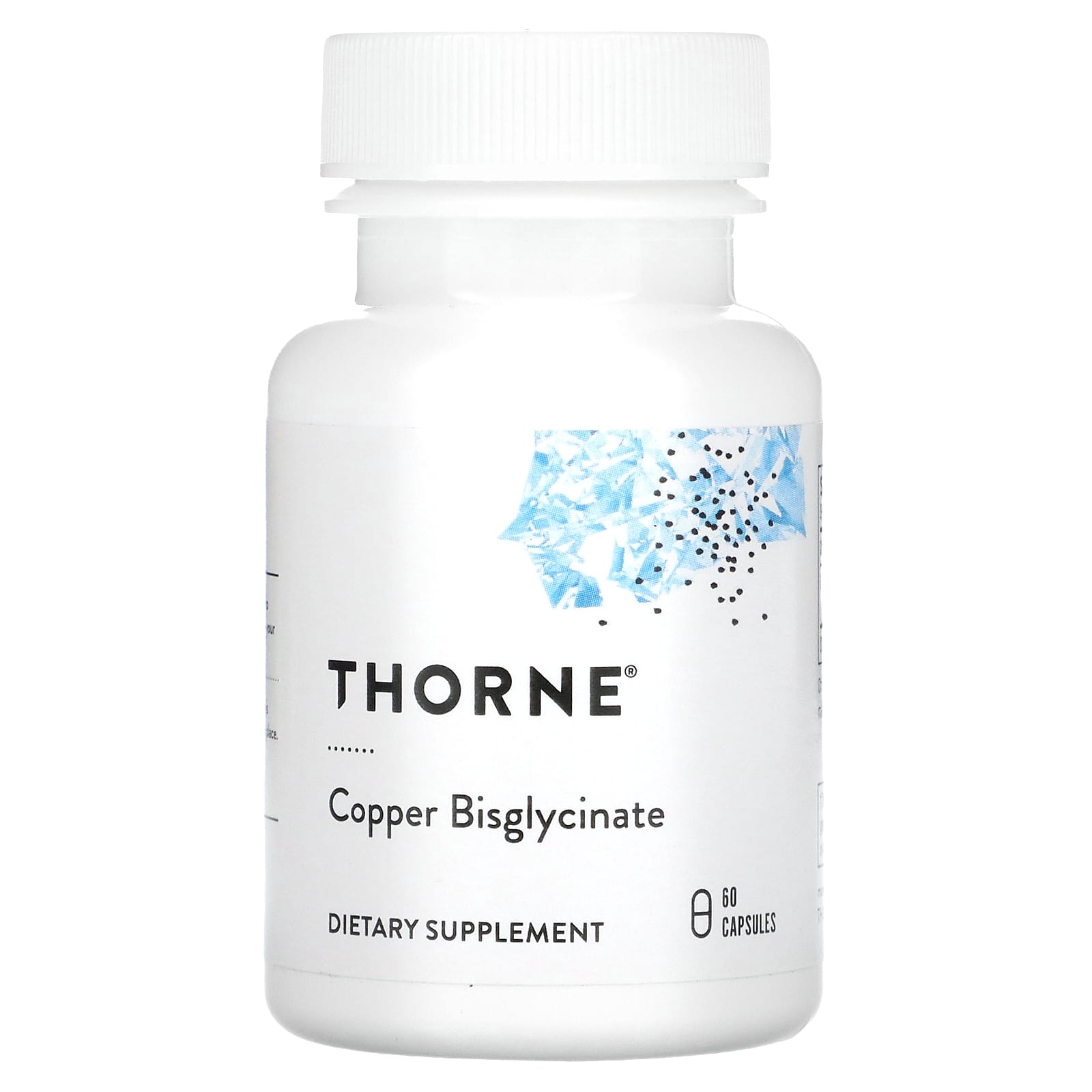 Thorne, Copper Bisglycinate, 60 Capsules - B00HA044NM