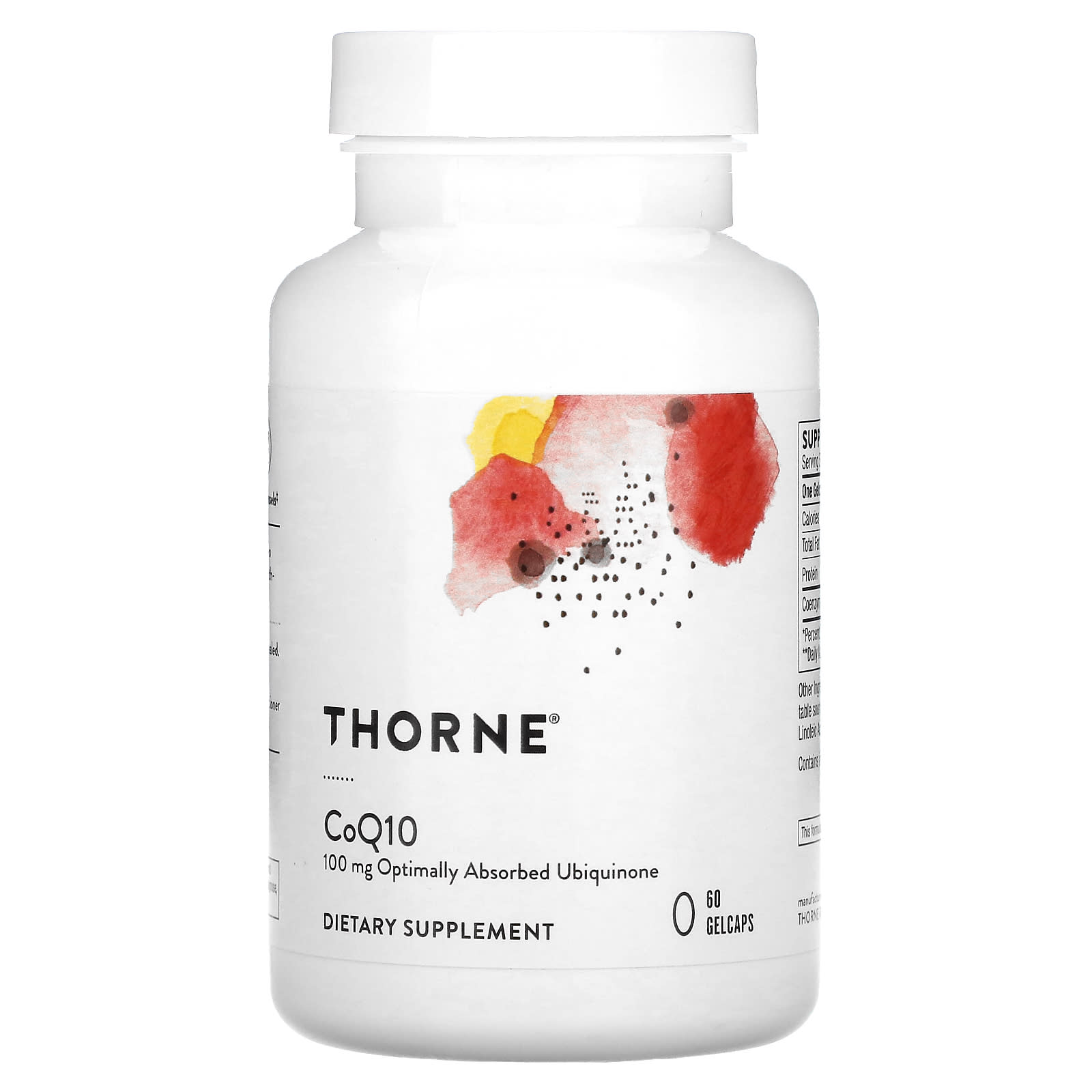 Thorne, CoQ10, 100 mg, 60 Gelcaps - B005ZFWHMO