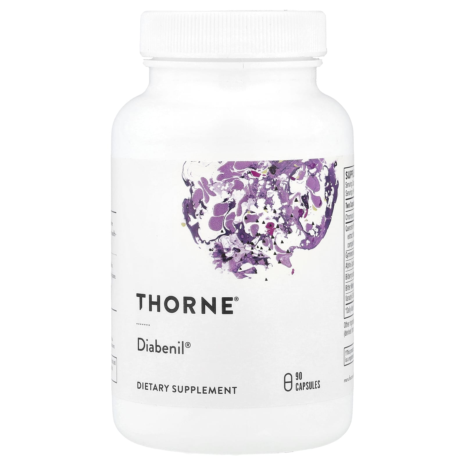 Thorne, Diabenil®, 90 Capsules - B000FGXMS6