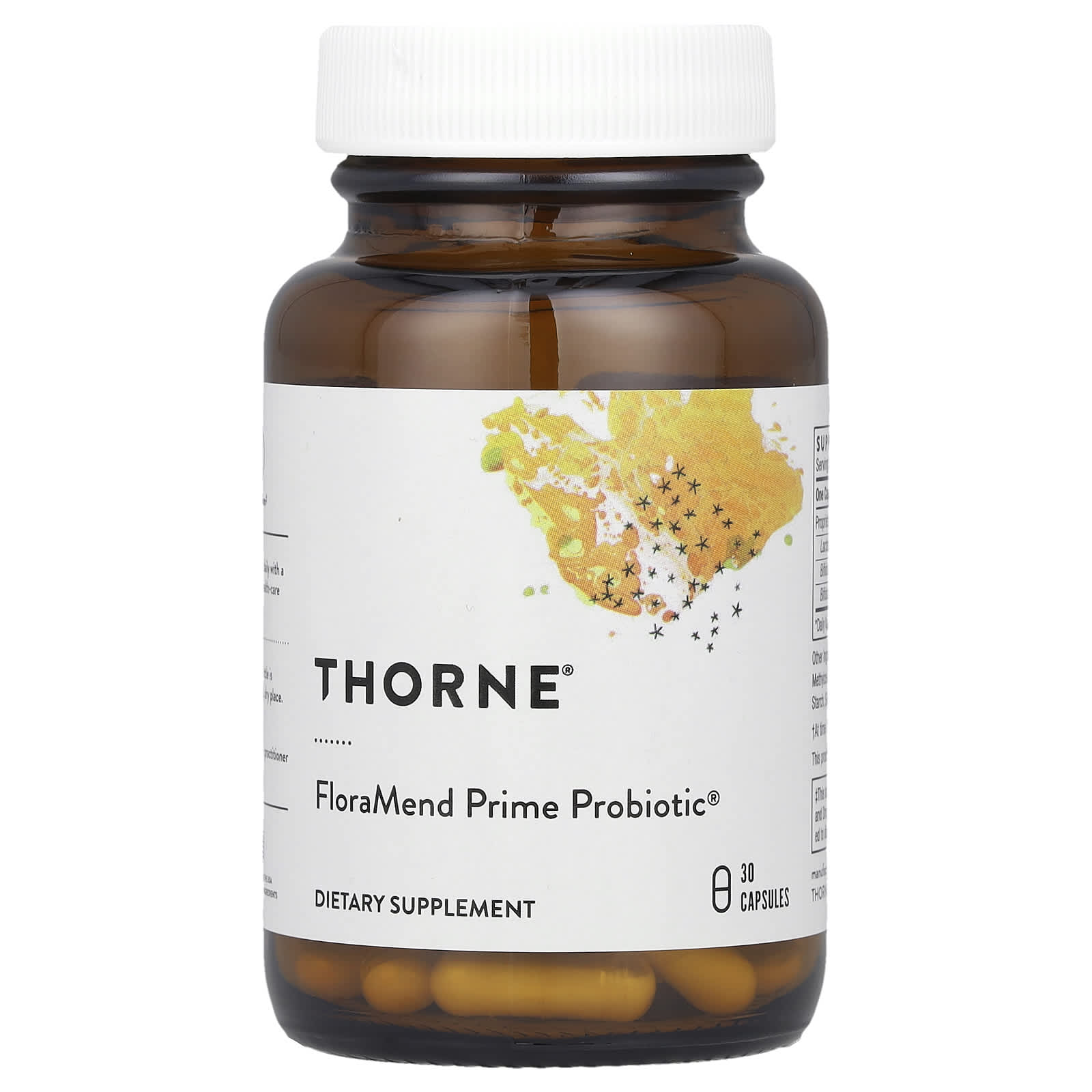 Thorne, FloraMend Prime Probiotic®, 30 Capsules - B0072POOHG