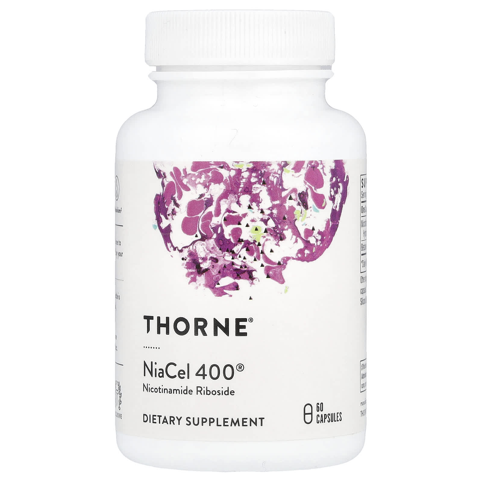 Thorne, NiaCel 400®, Nicotinamide Riboside, 60 Capsules - B08WPXPTD8