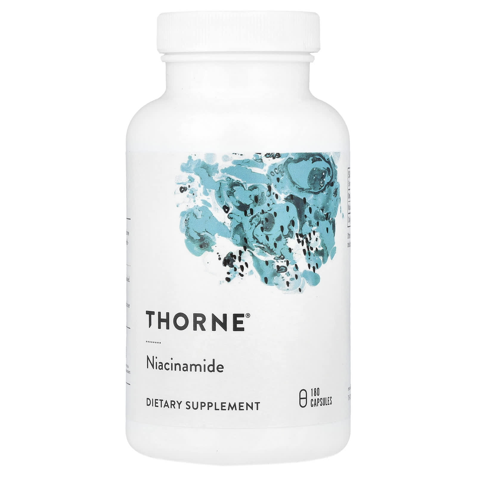 Thorne, Niacinamide, 180 Capsules - B0012XP4MI
