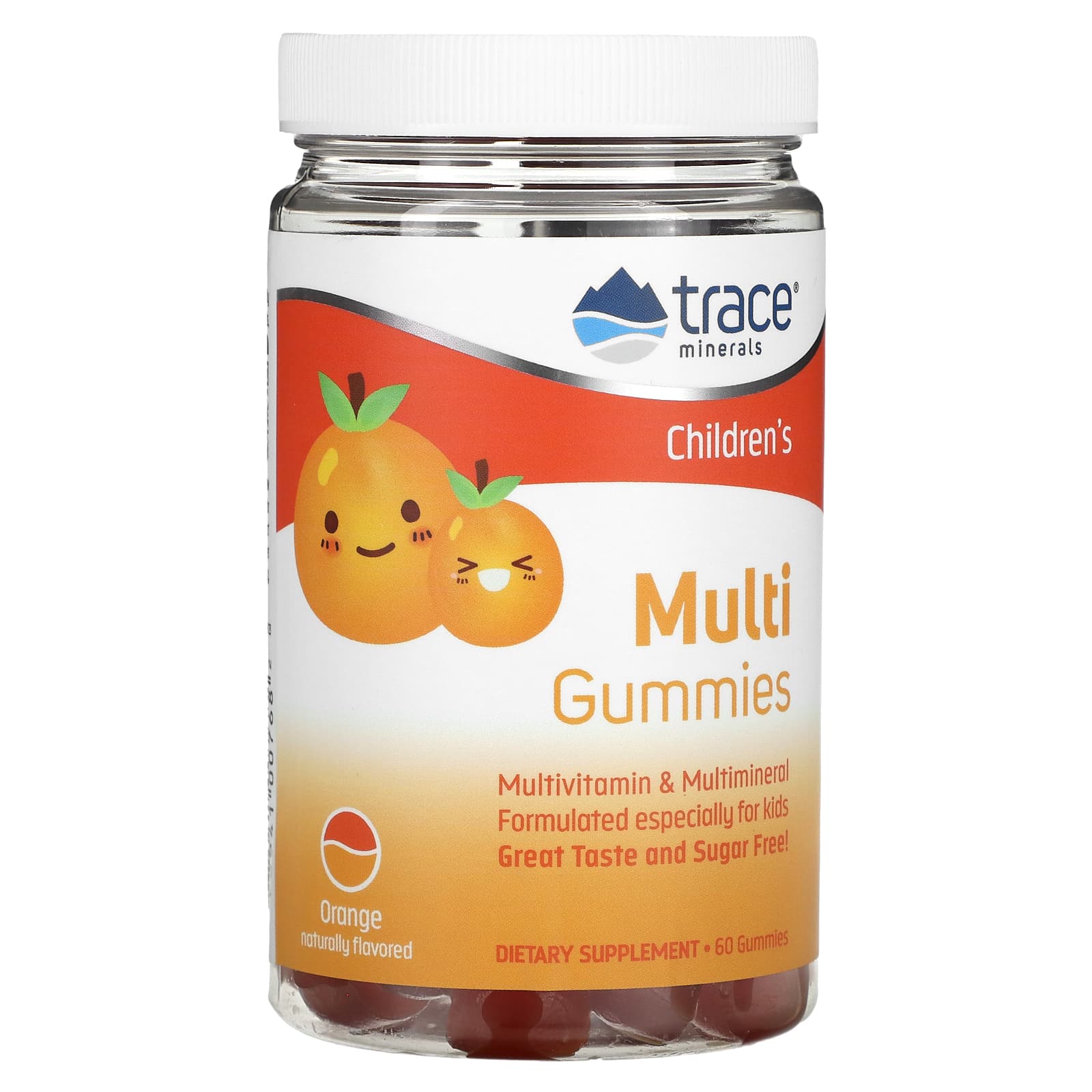 Trace Minerals ®, Children's Multi Gummies, Orange, 60 Gummies - B0CLS4C8NC