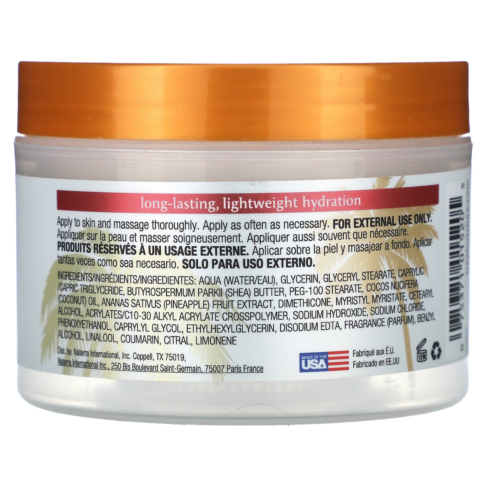 Tree Hut, Whipped Shea Body Butter, Coco Colada, 8.4 oz (240 g) - B09SBGKQ4K