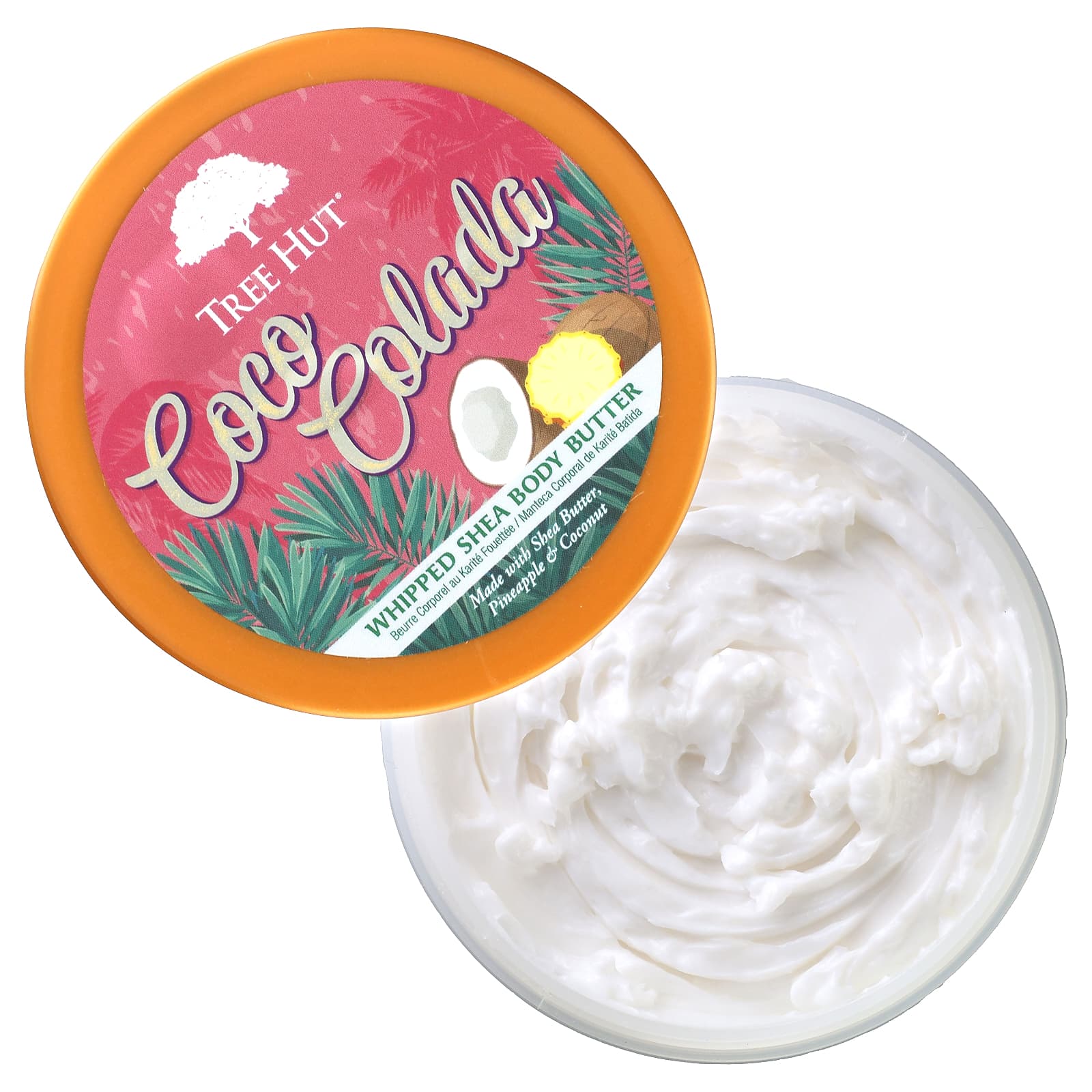Tree Hut, Whipped Shea Body Butter, Coco Colada, 8.4 oz (240 g) - B09SBGKQ4K