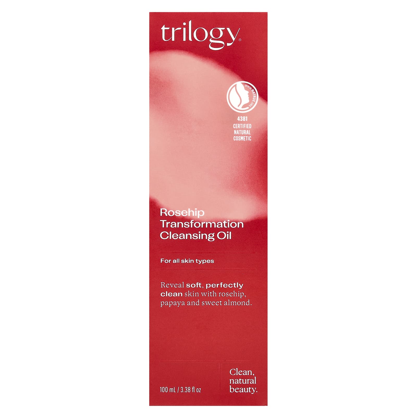 Trilogy, Rosehip Transformation Cleansing Oil, 3.38 fl oz (100 ml) - B09R1W12D8