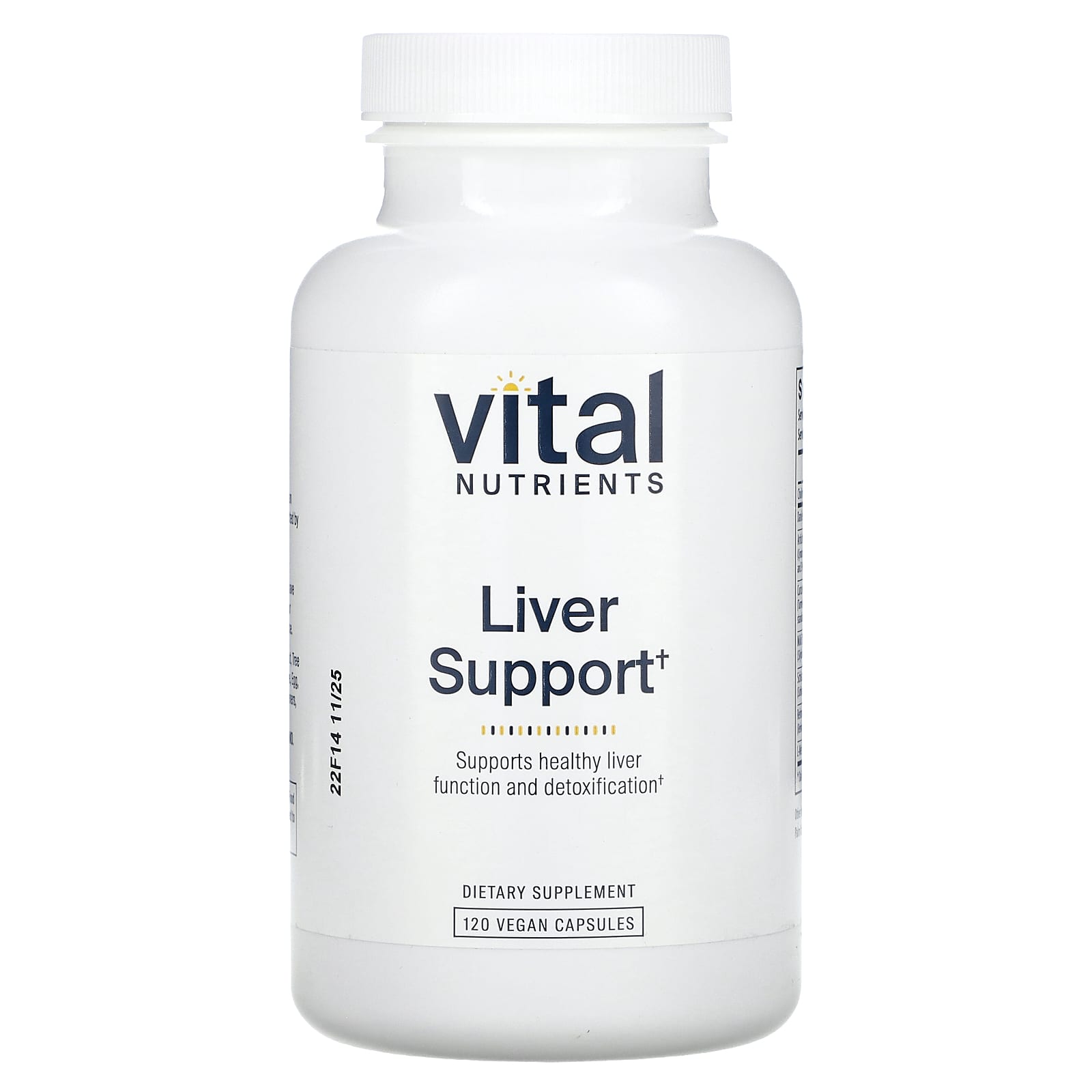 Vital Nutrients, Liver Support, 120 Vegan Capsules - B000LRD3D8