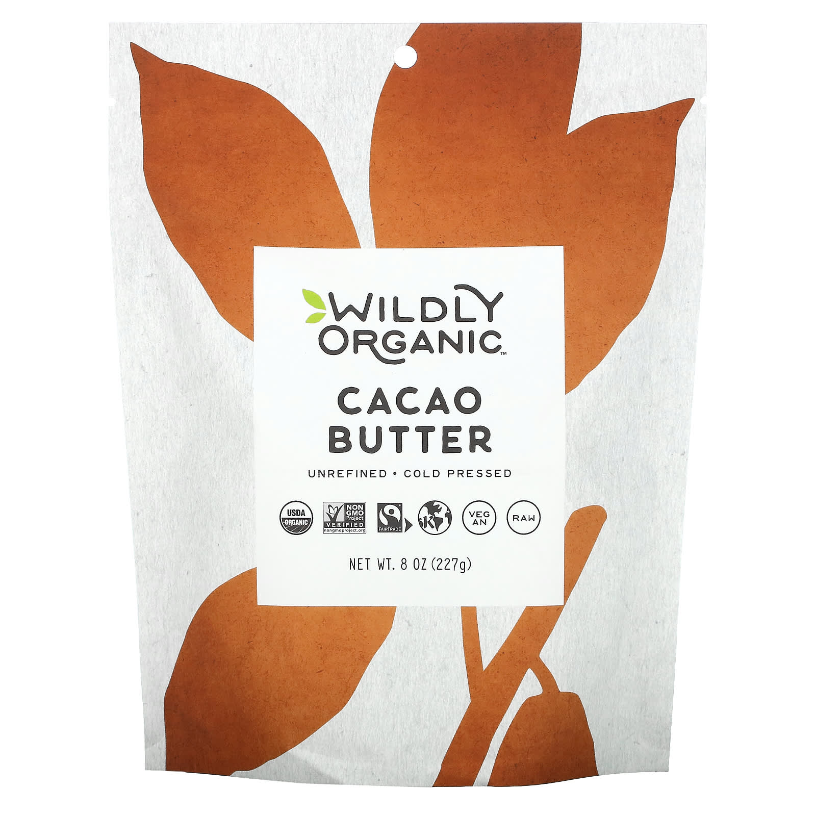 Wildly Organic, Cacao Butter, 8 oz (227 g) - B074KN4KXD