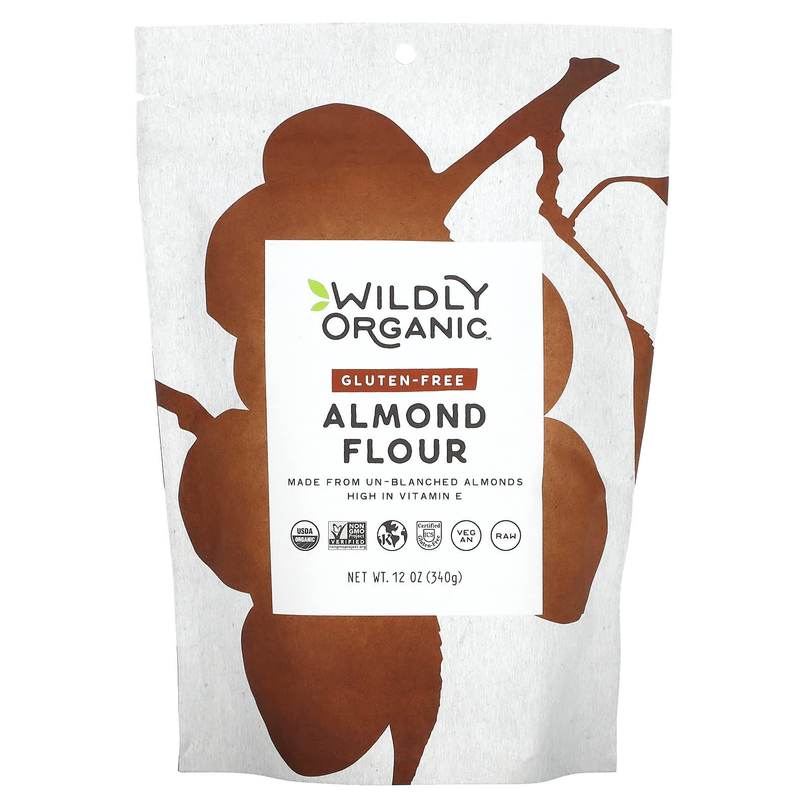 Wildly Organic, Gluten-Free Almond Flour, 12 oz (340 g) - B07692TH6Z