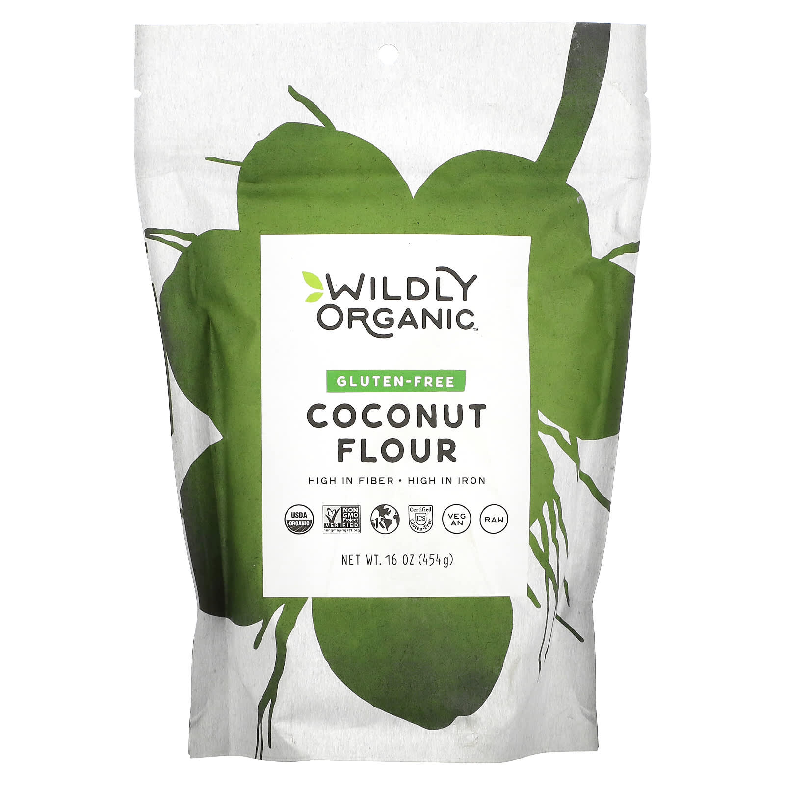 Wildly Organic, Gluten-Free Coconut Flour, 16 oz (454 g) - B07RJ31QGP
