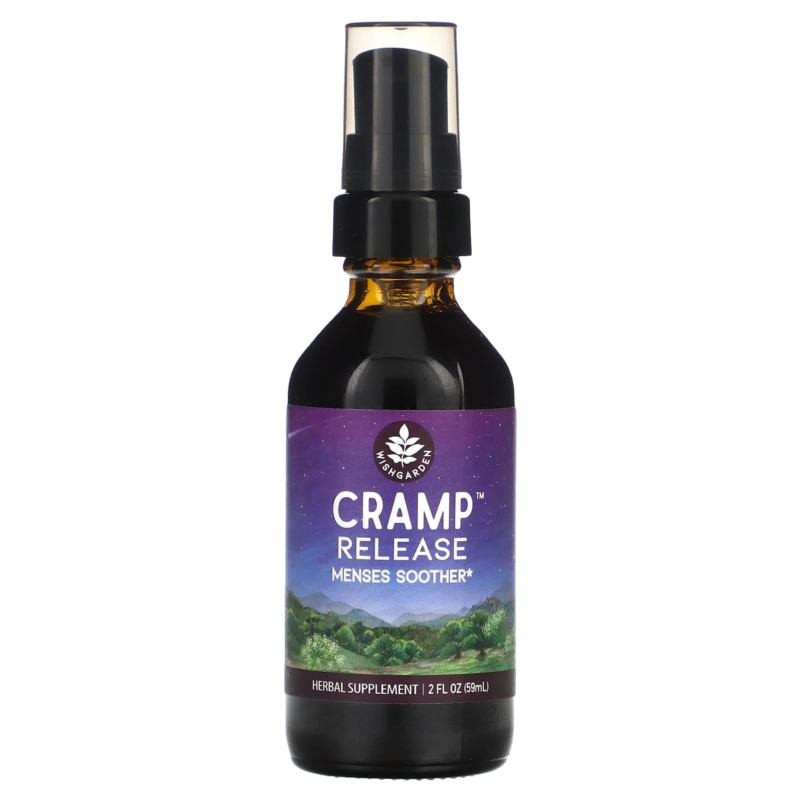 WishGarden Herbs, Cramp Release Menses Soother , 2 fl oz (59 ml) - B00JXZ9HIO
