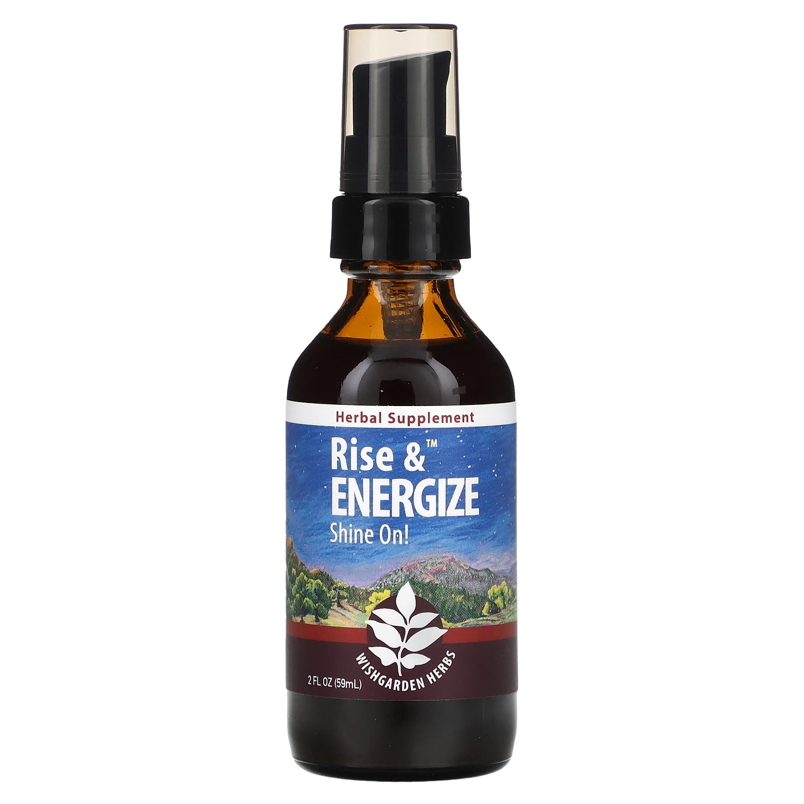 WishGarden Herbs, Rise & Energize, 2 fl oz (59 ml) - B0B7S3JQV2