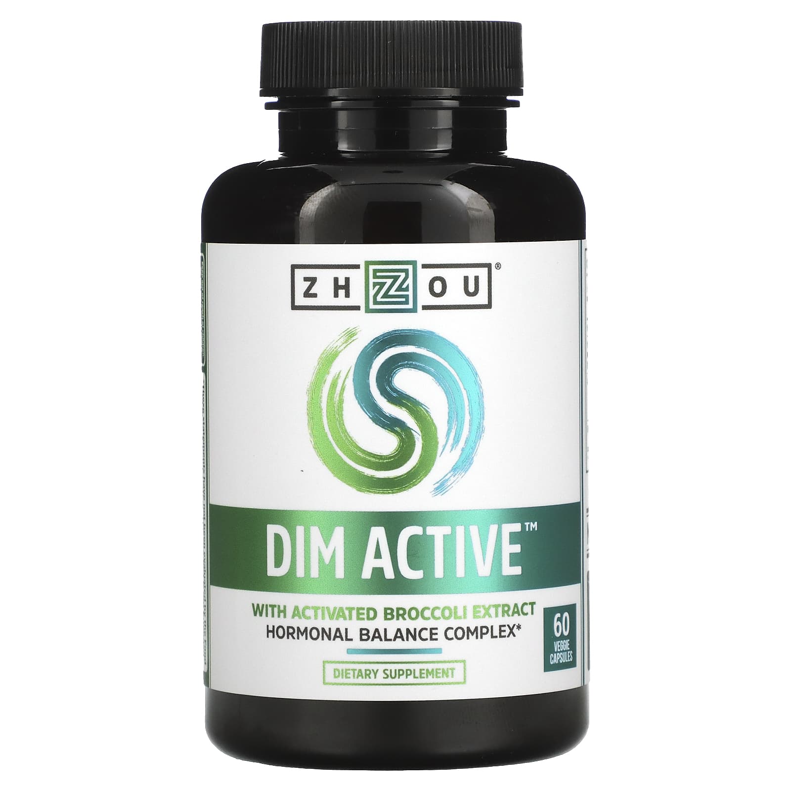 Zhou Nutrition, DIM Active, Hormonal Balance Complex, 60 Veggie Capsules - B0746BXBYP