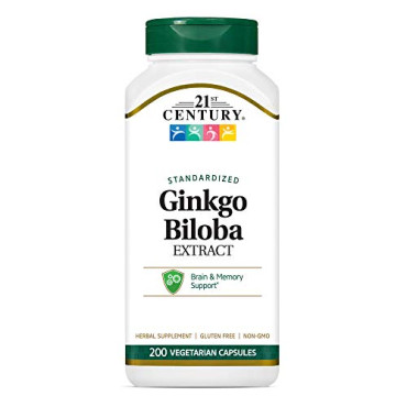21st Century Ginkgo Biloba Extract Standardized - B00166U322