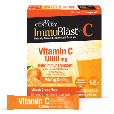 21st Century ImmuBlast-C Effervescent Drink Mix - B01HC0I2J6
