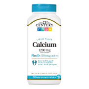 21st Century Liquid Filled Calcium 1200 mg + D3 - B0007PLOTY