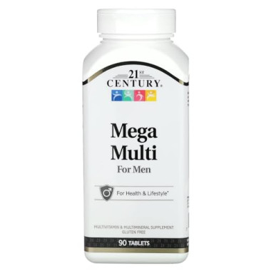 21st Century Mega Multi For Men Multivitamin & Multimineral - B006I7FKSG