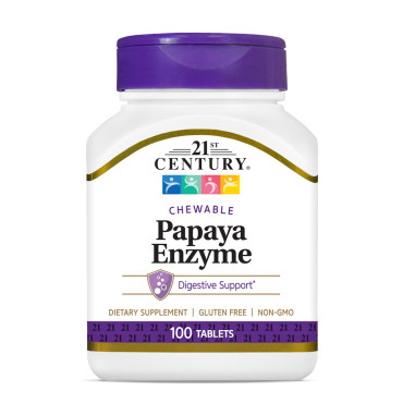 21st Century Papaya Enzyme - B004RCZEMQ