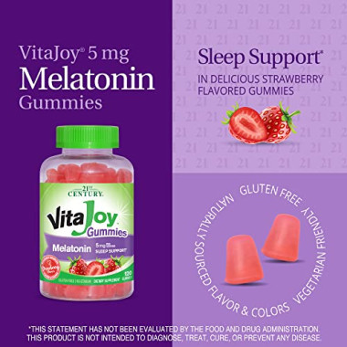 21st Century VitaJoy Melatonin Gummies - B00UNT5T1S
