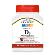 21st Century Vitamin D3 Chewable - B00B1LWZ3C