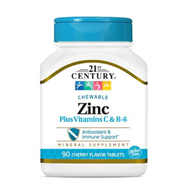 21st Century Zinc Plus Vitamins C & B-6 - B004QUDEVM