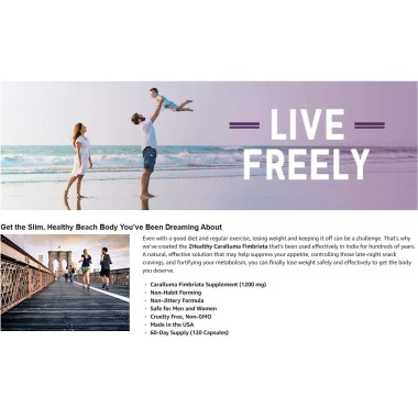 2Healthy Caralluma Fimbriata Appetite Suppresant - B01IB24CBG