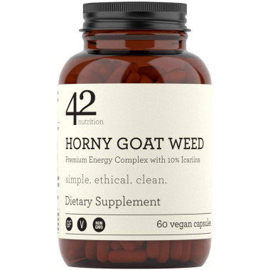 42Nutrition Horny Goat Weed Premium Overall Health Support - B07PCV773L
