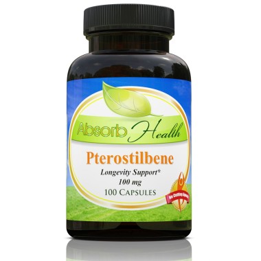 Absorb Health Pterostilbene Longevity Support - B00JQS5T76
