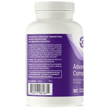 Advanced Orthomolecular Research AOR Advanced B Complex - B00457C296