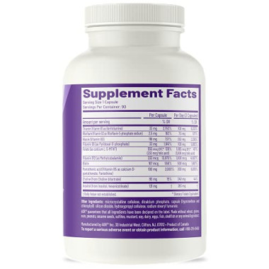 Advanced Orthomolecular Research AOR Advanced B Complex - B00457C296