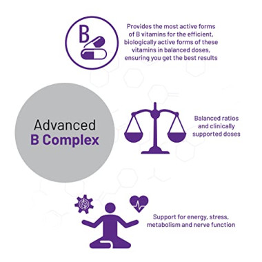 Advanced Orthomolecular Research AOR Advanced B Complex - B00457C296