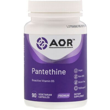 Advanced Orthomolecular Research AOR Pantethine - 