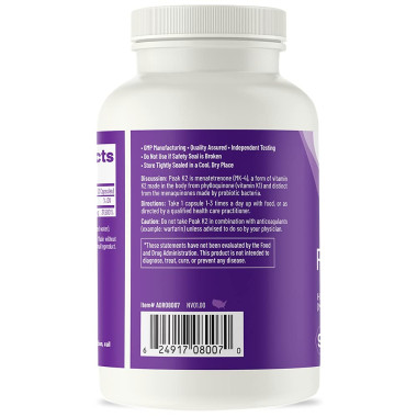 Advanced Orthomolecular Research AOR Peak K2 - B00457KVBM