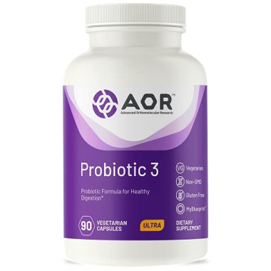 Advanced Orthomolecular Research AOR Probiotic-3 - B0082DDQH6