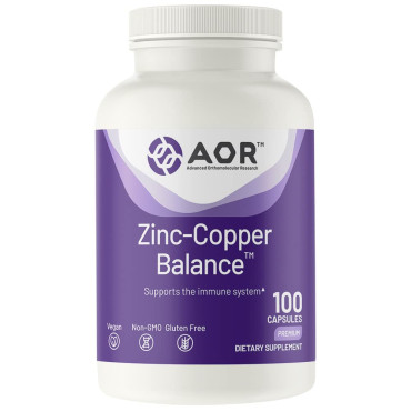 Advanced Orthomolecular Research AOR Zinc & Copper Balance - B00H3KUOI8