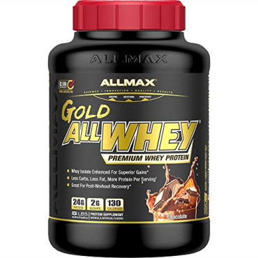ALLMAX Nutrition Premium Isolate Whey Protein Blend AllWhey Gold - B000TD4AOA