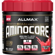 ALLMAX Nutrition AMINOCORE BCAA 8G BCAAs 100% Pure 45:30:25 Ratio Gluten Free - B005ARWIDU