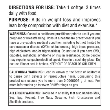 ALLMAX Nutrition CLA 95 Highest-Purity CLA Yield (95%) - B005MORS3Q