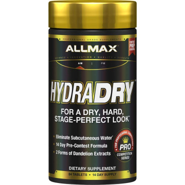 ALLMAX Nutrition HydraDry Ultra-Potent Diuretic + Electrolyte Stabilizer - B0057EV1L6