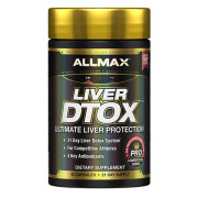 ALLMAX Nutrition Liver Dtox with Extra Strength Silymarin (Milk Thistle) and Turmeric (95% Curcumin) - B01AVK8VOA
