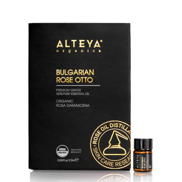 Alteya Organics 100% Pure Organic Essential Bulgarian Rose Oil - B00JVC80Z0