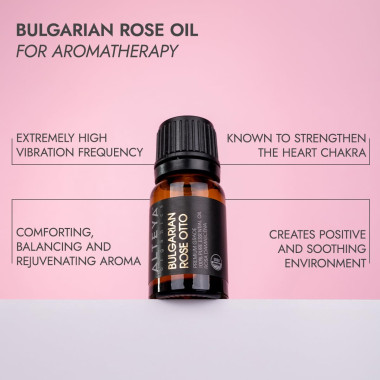 Alteya Organics 100% Pure Organic Essential Bulgarian Rose Oil - B00JVC80Z0