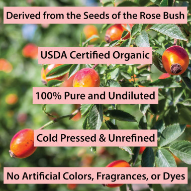 Amara Organics Rose Hips Cold Pressed & Unrefined - B07ZR6F3DL